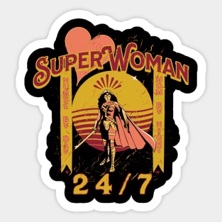 Nurse/Mom Superwoman Sticker